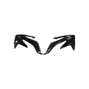 Osłony chłodnicy UFO Honda CRF 450R 05-08 czarne