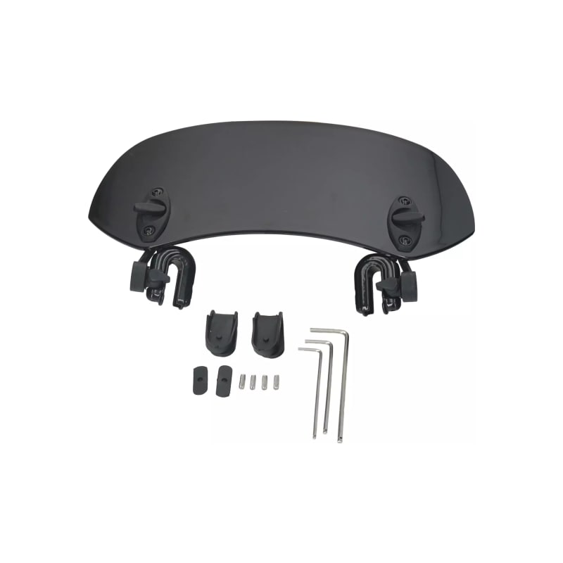 Deflektor motocyklowy do szyby przódej 21cm uniwersalny HLP czarny