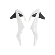 Osłony chłodnicy UFO KTM SX SXF 16-18 EXC EXCF 17-19 OEM białe czarne