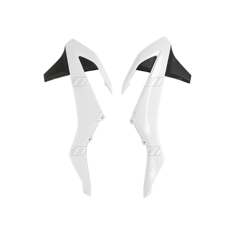 Osłony chłodnicy UFO KTM SX SXF 16-18 EXC EXCF 17-19 OEM białe czarne