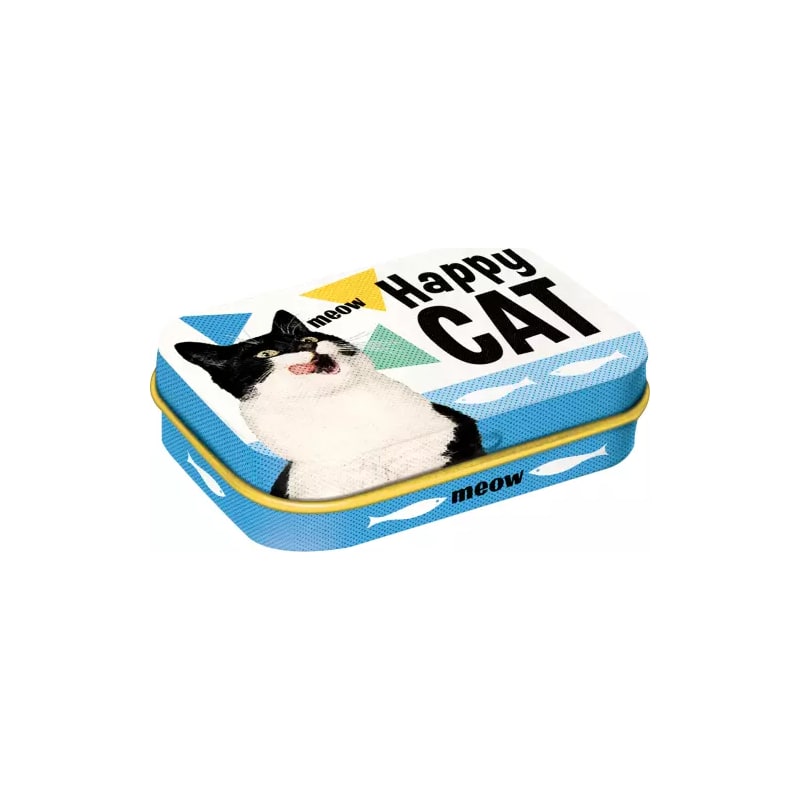 Pudełko miętówek Mintbox Happy Cat