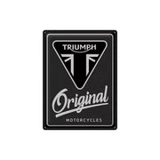 Plakat blaszany 30x40cm Triumph Original Motorcycles