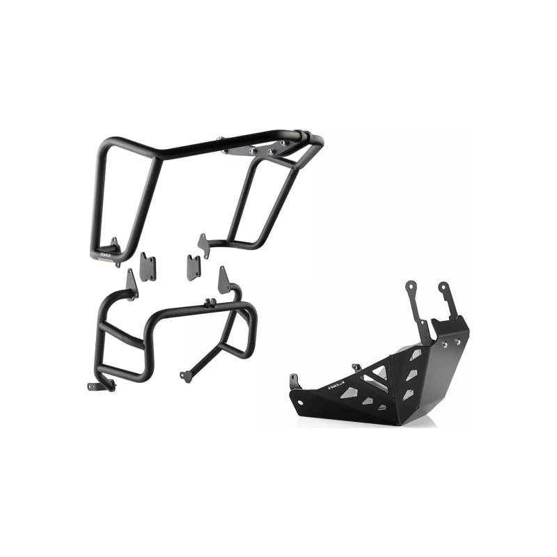 Gmole + płyta silnika Honda XL 750 Transalp czarny Yakk EXP