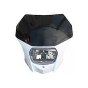 Lampa owiewka przód Circuit Bagus biało-czarny