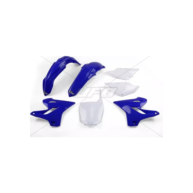 Komplet plastików UFO Yamaha YZ125 250 niebieski biały
