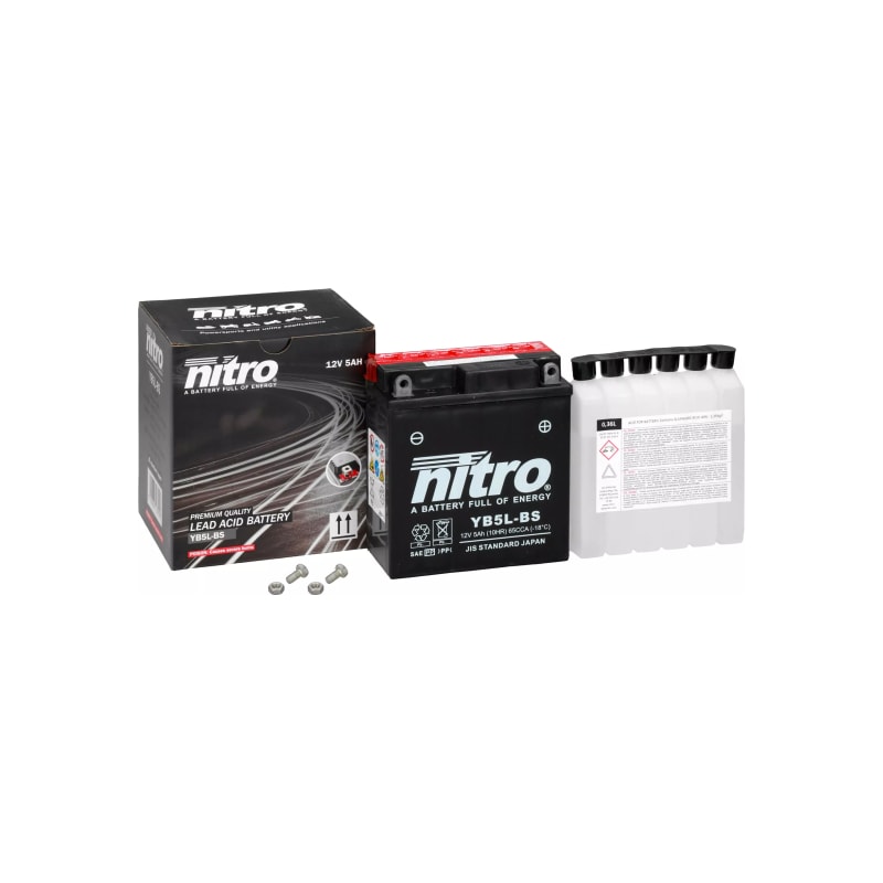 Akumulator bezobsługowy Nitro YB5L-BS 12V 5Ah