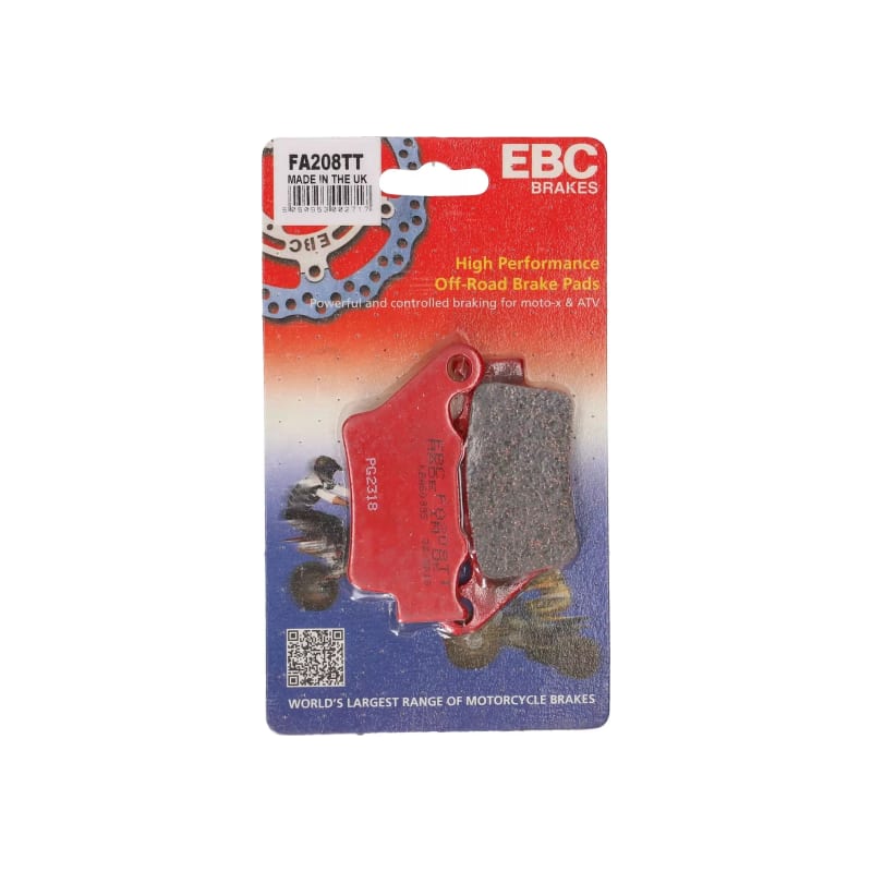Klocki hamulcowe EBC FA 208 TT (2 szt.)