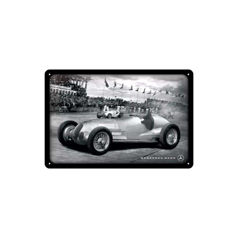Plakat blaszany 20x30cm Mercedes-Benz-Racing