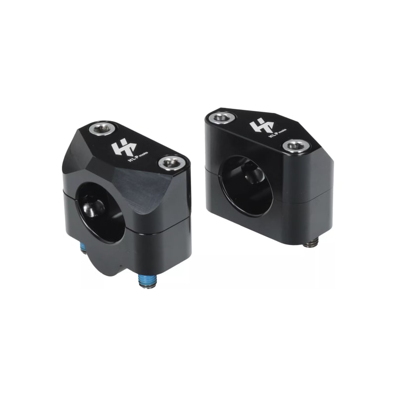 Podwyższenie kierownicy HLP 20mm + mocowanie dół: 22/28mm czarny