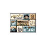 Magnesy na lodówkę zestaw 9szt. Outdoor Adventure