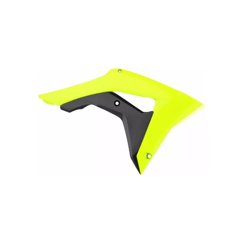 Osłony chłodnicy Polisport Honda CRF 450 żółty fluorescencyjne
