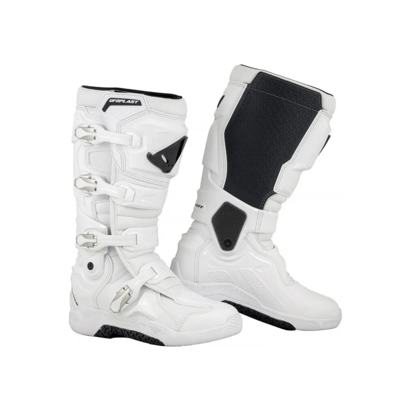 Buty motocyklowe cross enduro UFO Xander biały 45