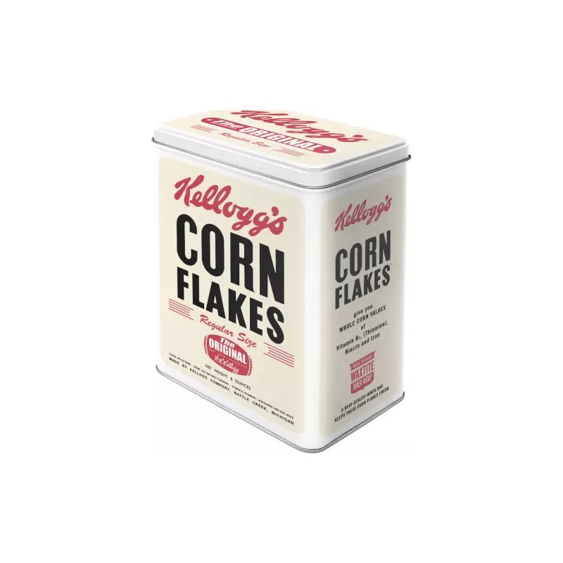Puszka blaszana L Kelloggs Corn Flakes Retro