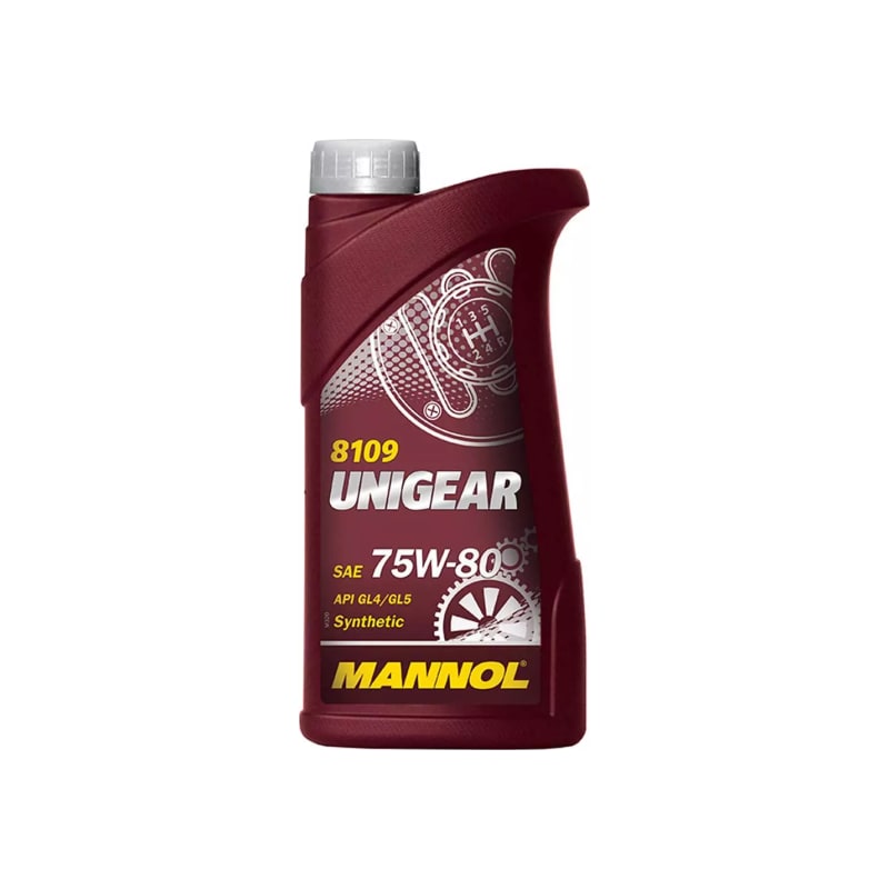 Olej przekładniowy 75W80 Mannol Unigear GL-4/GL-5 Syntetyczny 1l