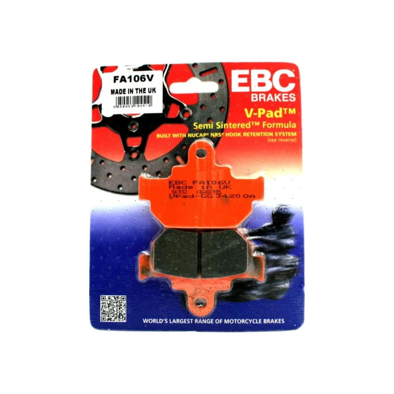 Klocki hamulcowe EBC FA 106 V (2 szt.)