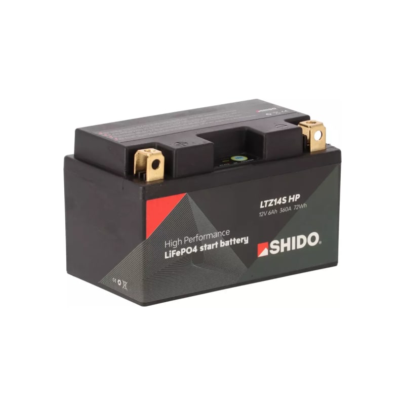 Akumulator litowo-jonowy Shido HP LTZ14S YTZ14S Li-Ion 12V 6Ah