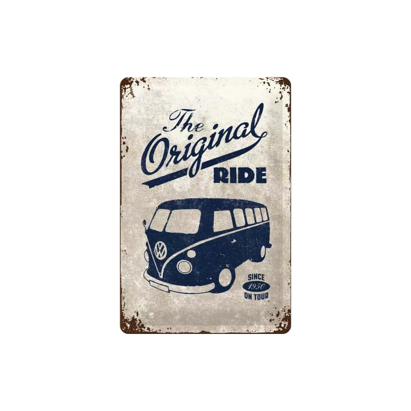 Plakat blaszany 20x30cm VW Bulli The Original