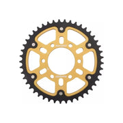 Zębatka tył duraluminiowa Supersprox Stealth RST-816:42 42z rozmiar 530 złoty