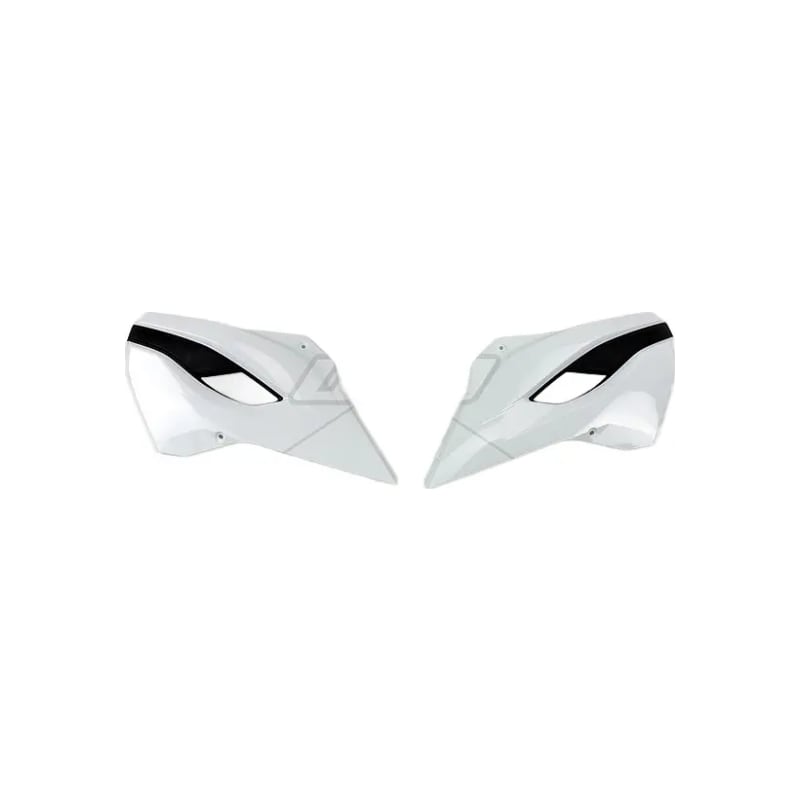 Osłony chłodnicy UFO Husqvarna TE FE TC FC 125 250 300 350 450 501 14-15 TE FE 15 białe czarne
