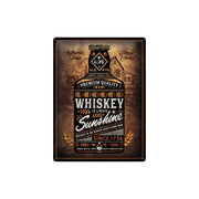 Plakat blaszany 30x40cm Whiskey Sunshine