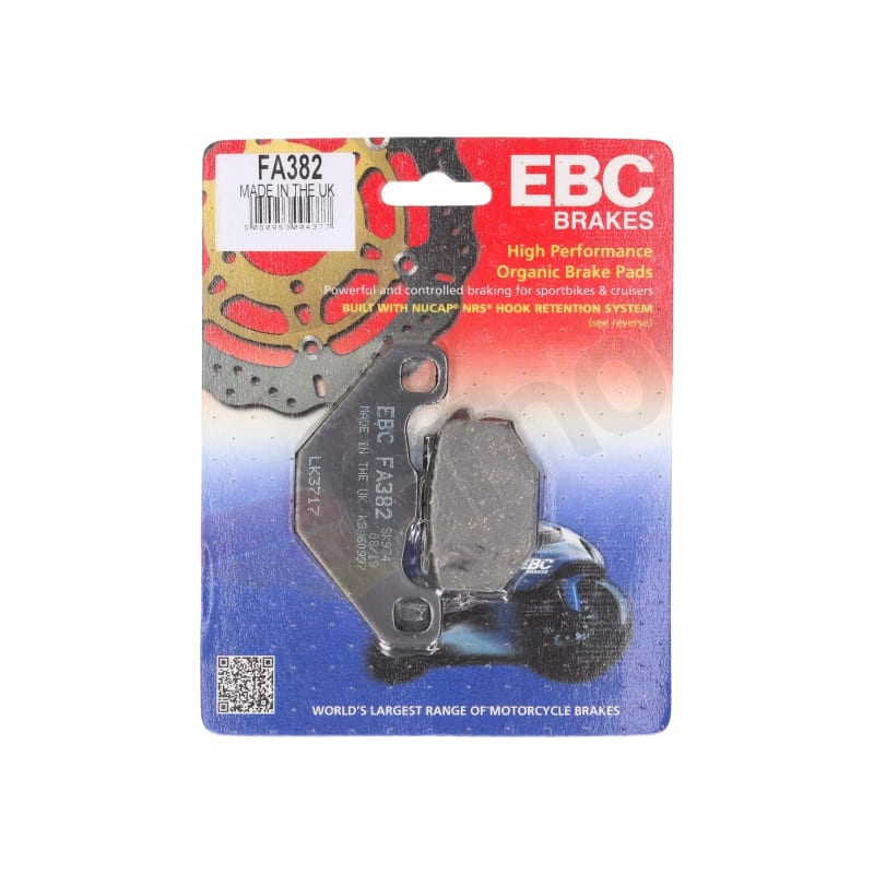 Klocki hamulcowe EBC FA 382 (2 szt.)