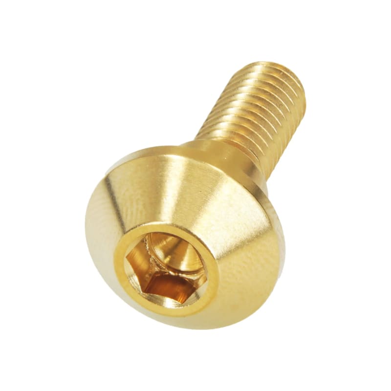 Śruba tarczy hamulcowej HLP M6x1.0x20mm tytan złoty 1 szt.