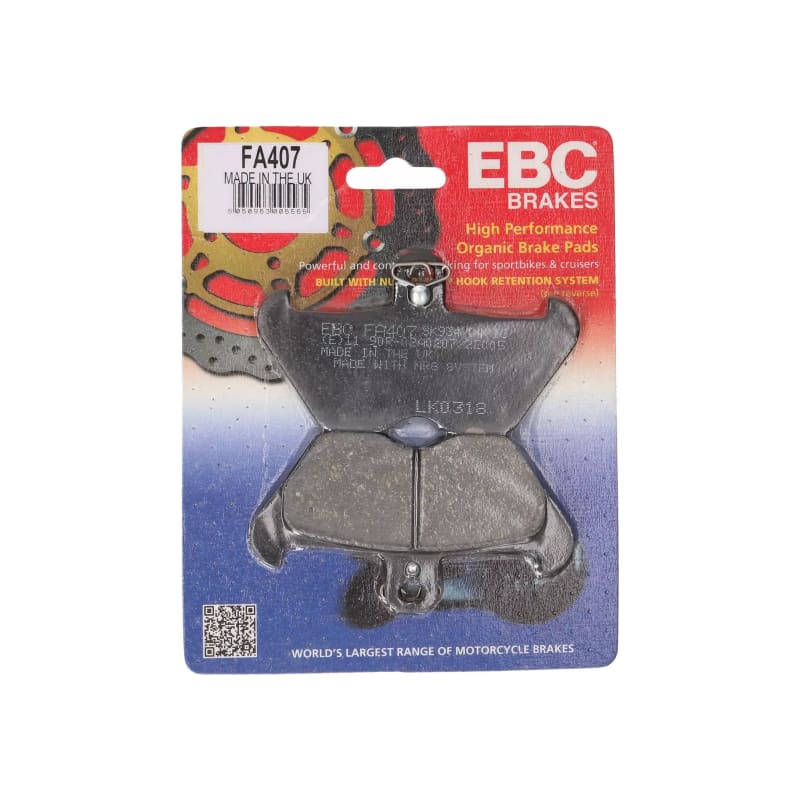 Klocki hamulcowe EBC FA 407 (2 szt.)