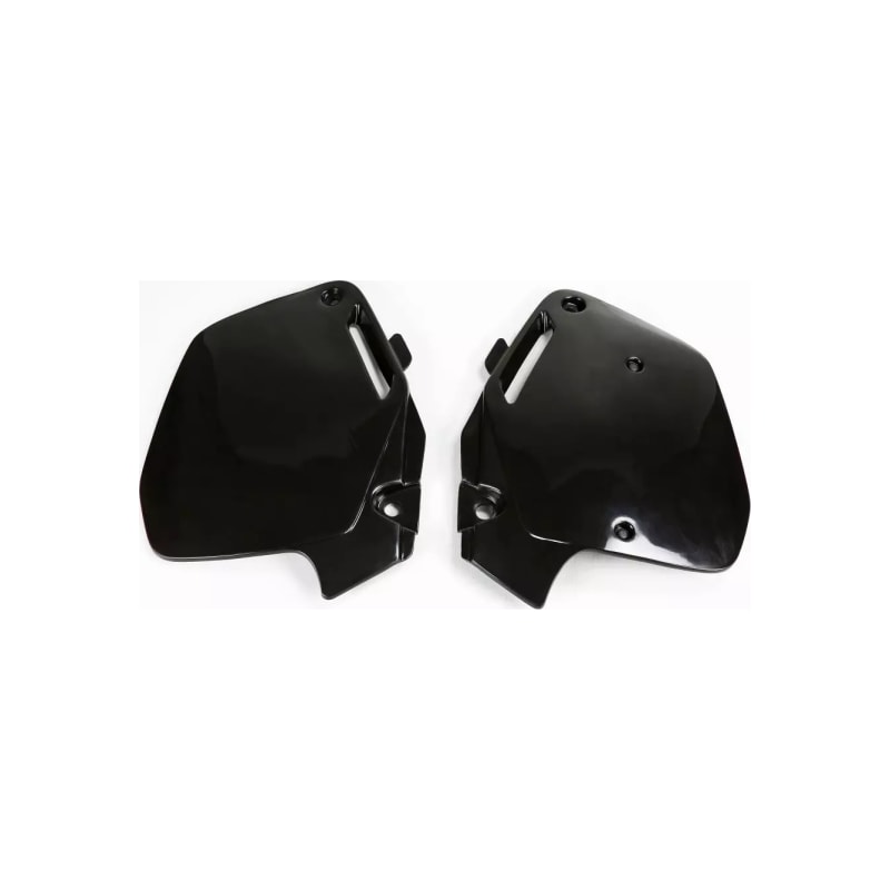 Komplet plastikowych osłon bocznych tylnych UFO Honda CR 125 91-92 CR 250 90-91 CR 500 91-01 czarny