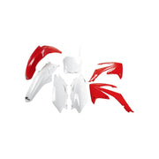 Komplet plastików UFO Honda CRF 250R 10 CRF 450R 09-10 czerwony biały
