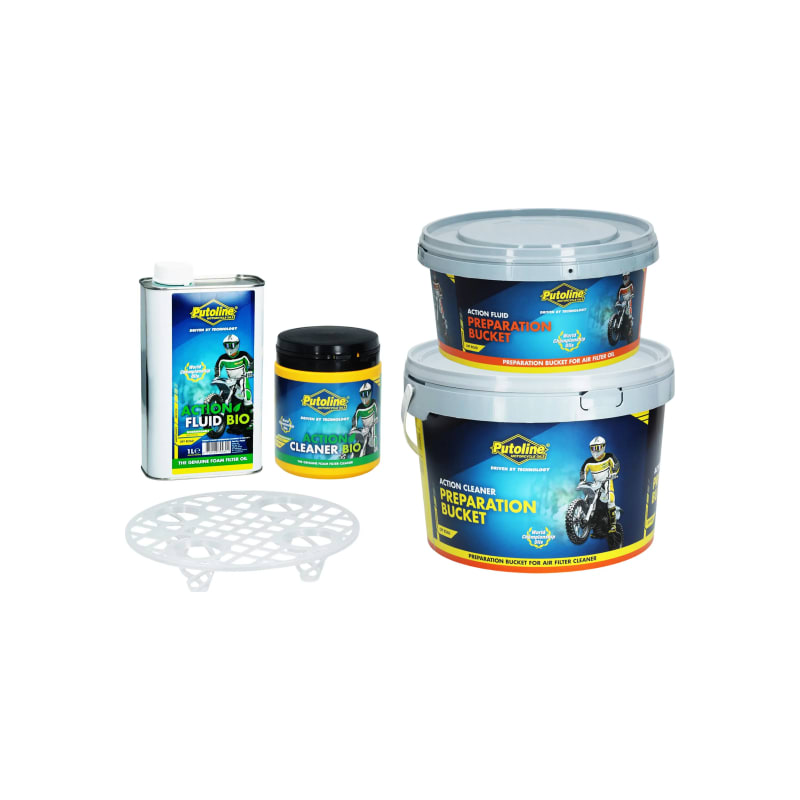 Zestaw do czyszczenia i konserwacji filtra powietrza Putoline Action Kit Biodegradable