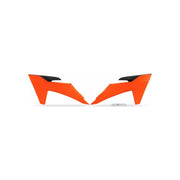 Osłony chłodnicy UFO KTM SX-F 250 350 450 SX 125 250 300 2023 pomarańczowy fluo