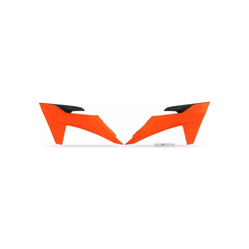 Osłony chłodnicy UFO KTM SX-F 250 350 450 SX 125 250 300 2023 pomarańczowy fluo
