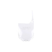 Tablica na numer startowy UFO Yamaha YZ 125 250 02-14 biała