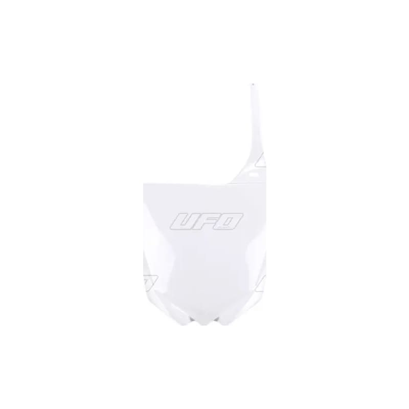 Tablica na numer startowy UFO Yamaha YZ 125 250 02-14 biała
