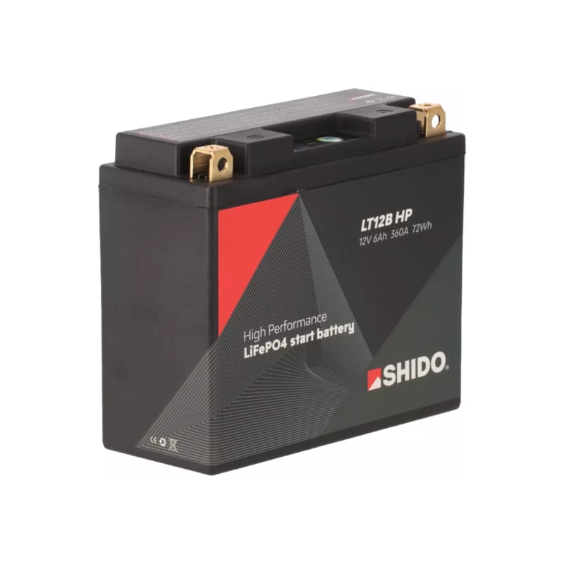 Akumulator litowo-jonowy Shido HP LT12B YT12B Li-Ion 12V 6Ah