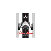 Magnes na lodówkę 6x8cm Mercedes-Benz-Silver Arro