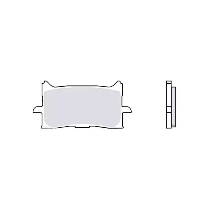 Klocki hamulcowe TRW Lucas MCB 888 SV (2 szt.)