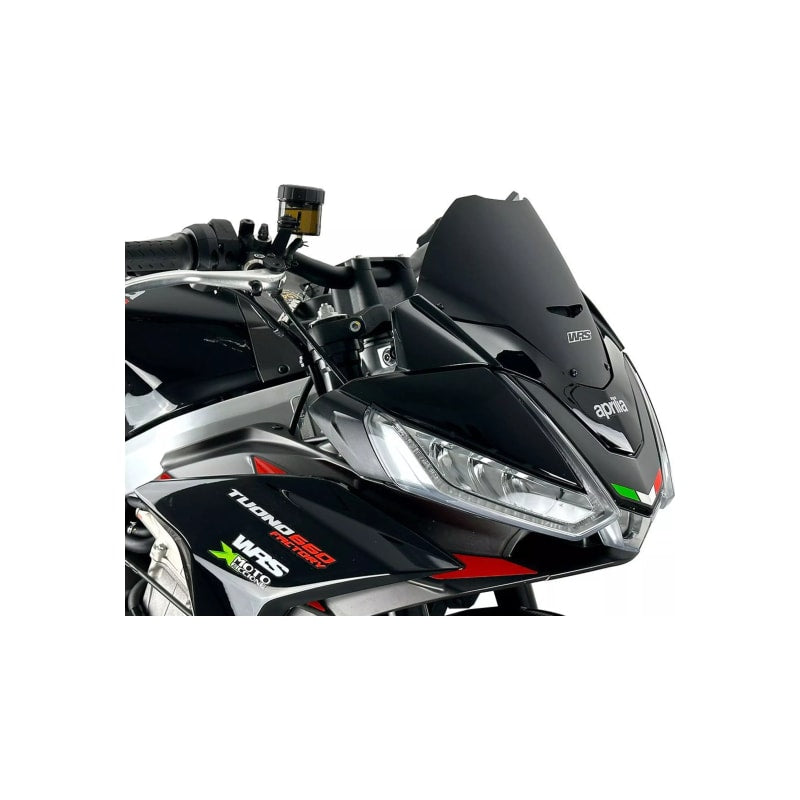 Szyba motocyklowa WRS Sport Aprilia Tuono 660 czarny mat