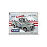 Plakat blaszany 30x40cm Ford F1 Built Stron