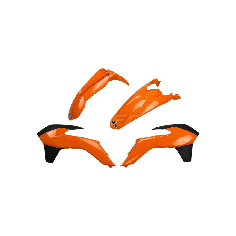 Komplet plastików UFO KTM EXC 14-16 pomarańczowo czarny OEM