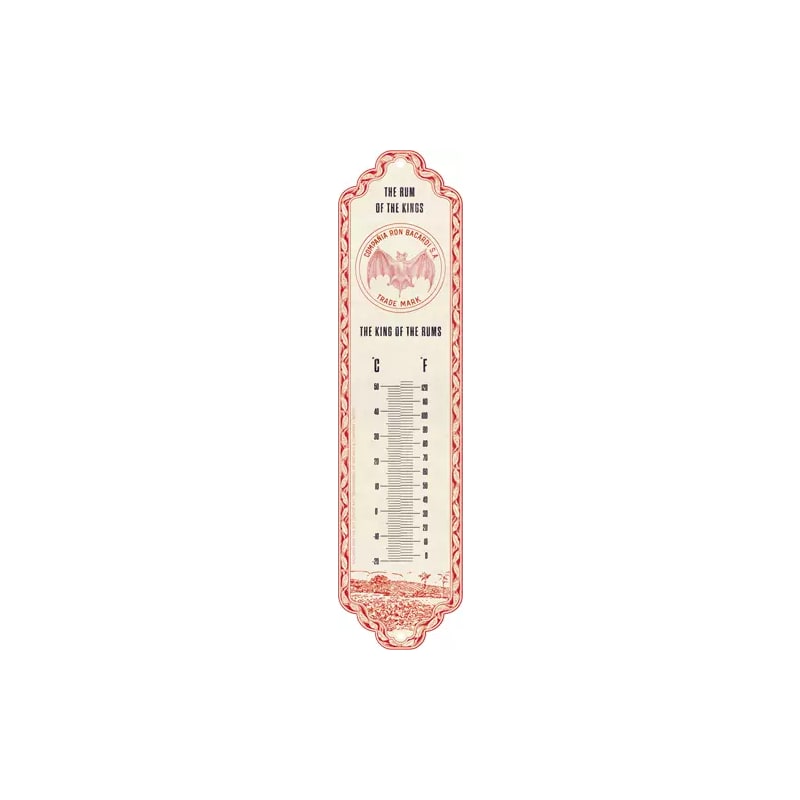 Termometr wewnętrzny Bacardi The King Rums