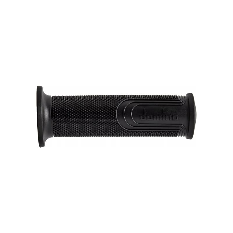Manetki kierownicy Domino Diamond czarny 22mm 120mm zamknięte