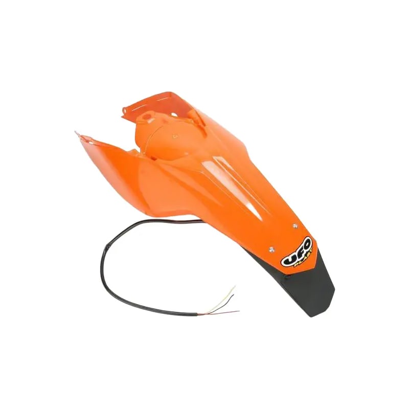 Błotnik tył UFO Z (Enduro ze światłem ) pomarańczowy