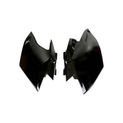 Komplet plastikowych osłon bocznych tylnych UFO Yamaha WRF 450 12-13 czarne