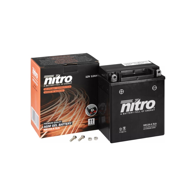 Akumulator żelowy Nitro NB12A-A YB12A-A SLA GEL AGM 12V 12 Ah