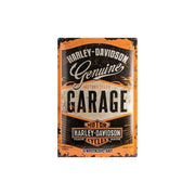 Plakat blaszany 40x60cm Skarbonka beczka Service pasuje do Harley Davidson Garage