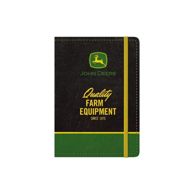 Notes John Deere Farm Equipment Logo Black