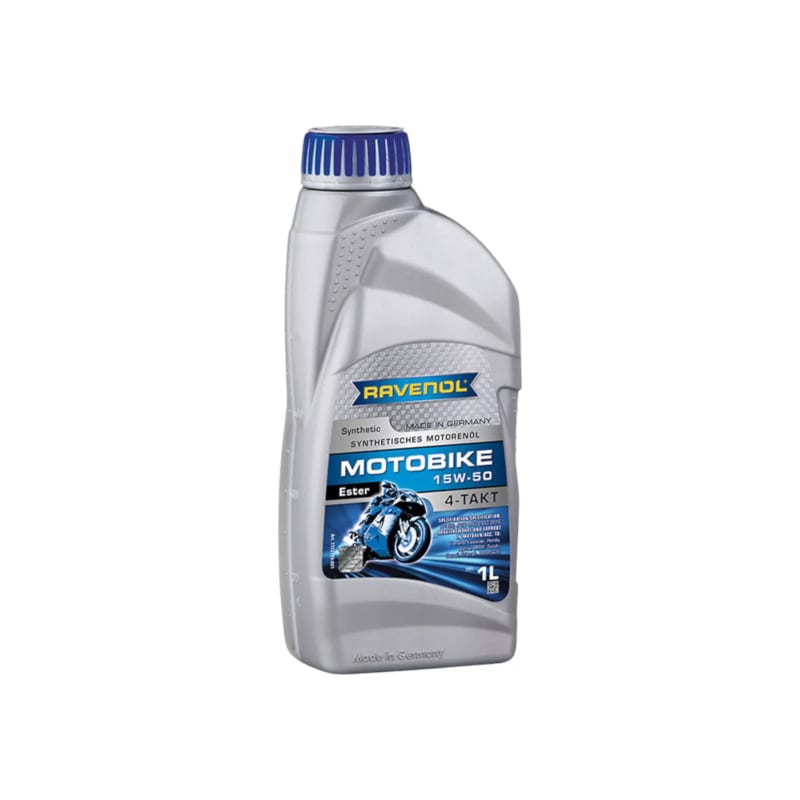 Olej silnikowy Ravenol Motobike 4T Ester 15W-50 Syntetyczny 1l