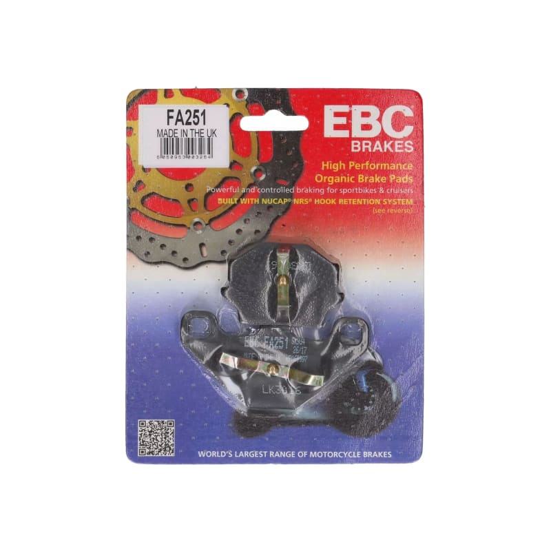 Klocki hamulcowe EBC FA 251 (2 szt.)