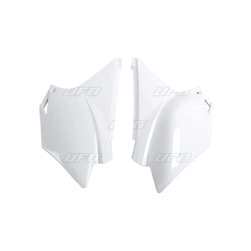 Komplet plastikowych osłon bocznych tylnych UFO Honda CRF 230 15-18 białe